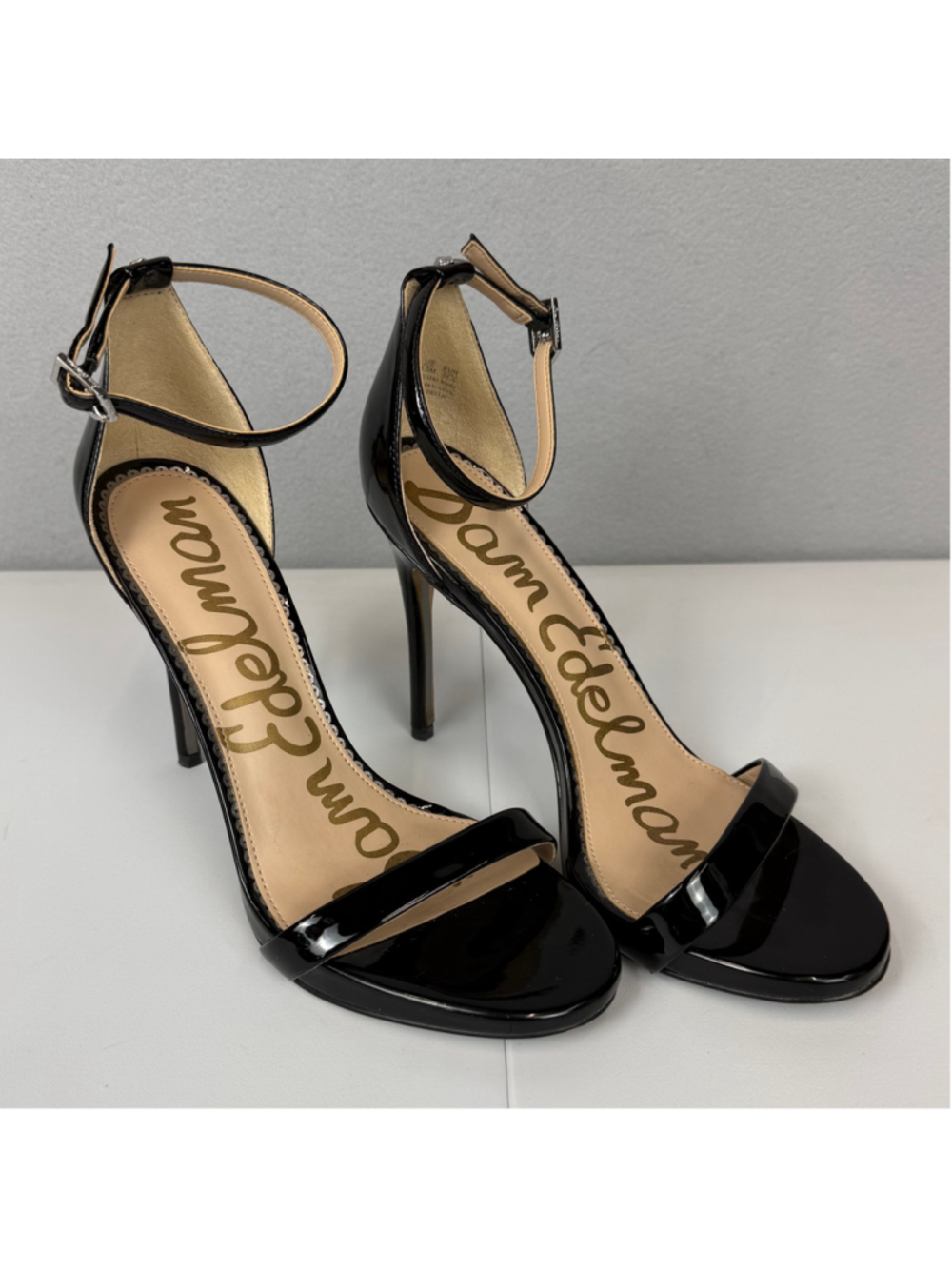 Sam Edelman Ariella black strappy heels-8.5